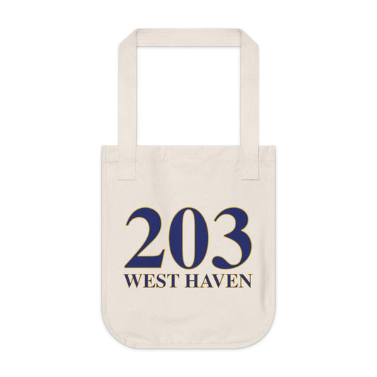 203 West Haven Organic Canvas Tote Bag