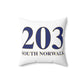 203 South Norwalk Spun Polyester Square Pillow