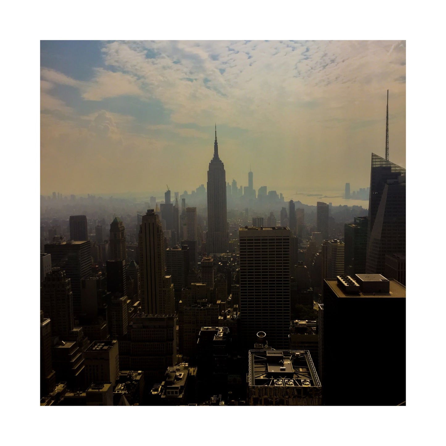 NYC Skyline Matte Vertical Posters