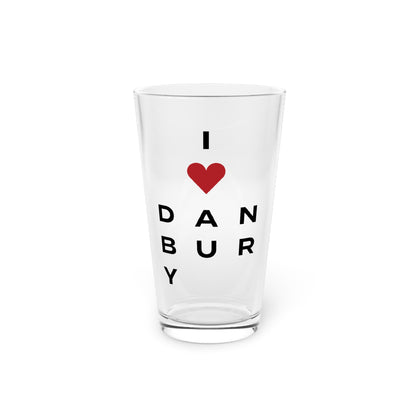 Danbury Vision Pint Glass, 16oz