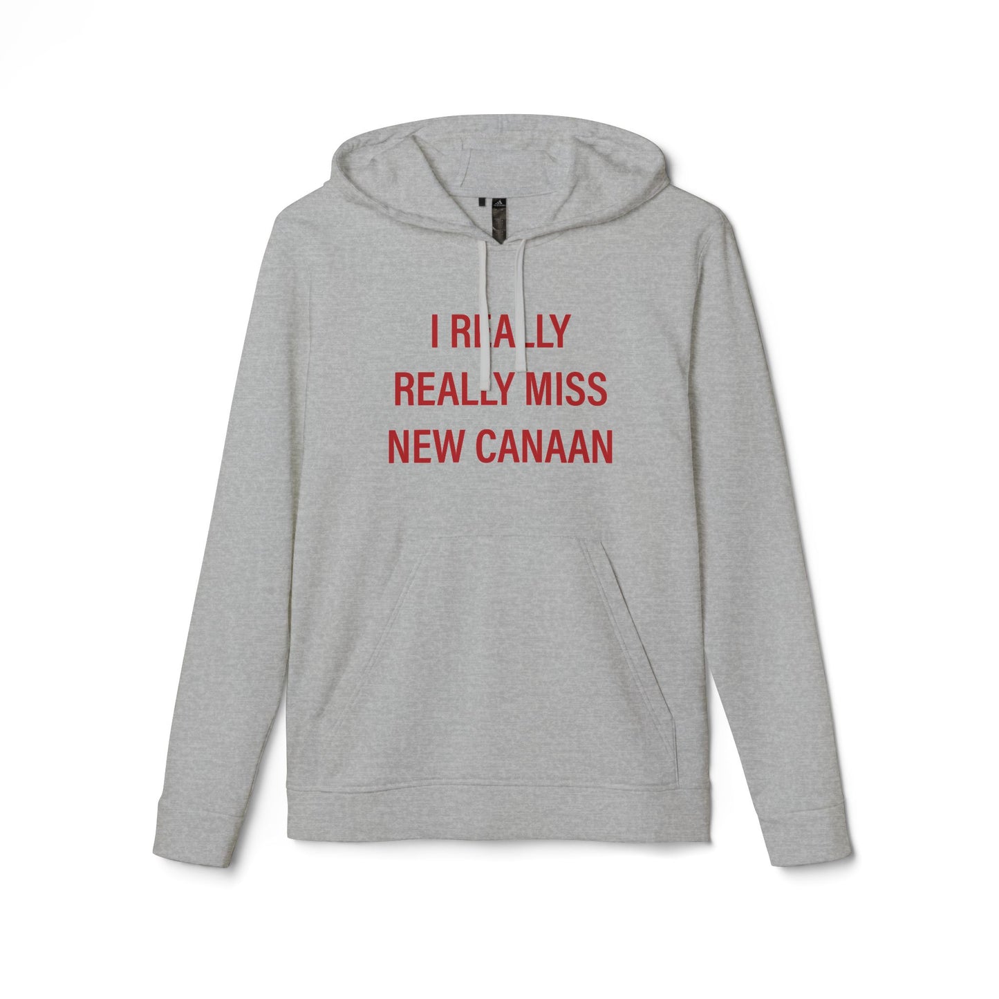 I Really Really Miss New Canaan adidas Unisex Fleece Hoodie
