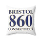 Bristol 860 Connecticut Polyester Square Pillow
