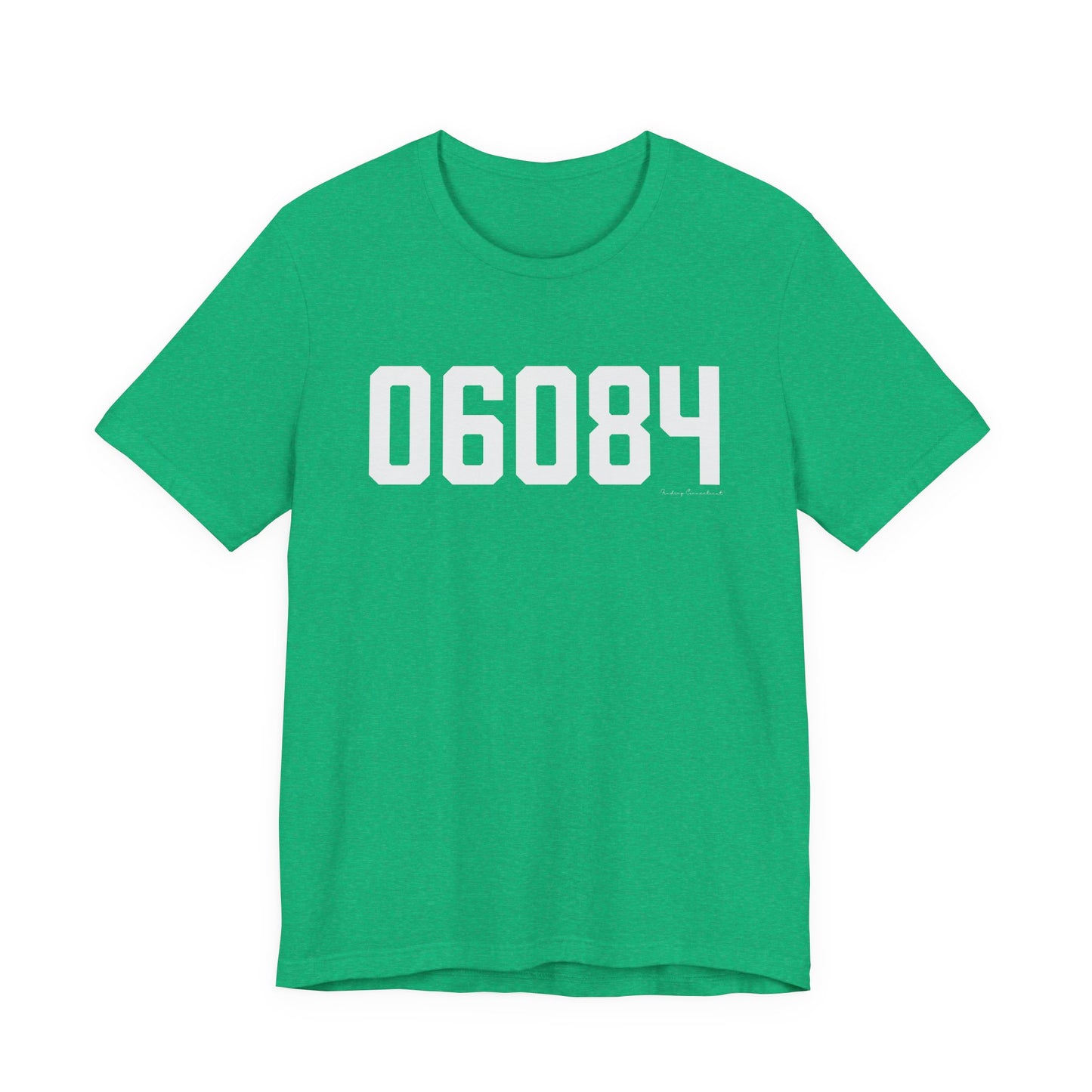 06084 Tolland CT Zip Code Unisex Jersey Short Sleeve T-Shirt