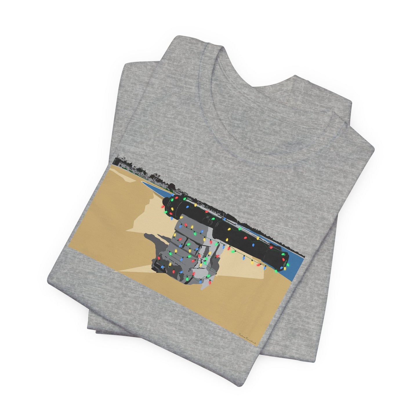 Compo Cannon Lights Unisex Jersey Short Sleeve T-Shirt