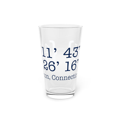 Wilton Coordinates Pint Glass, 16oz