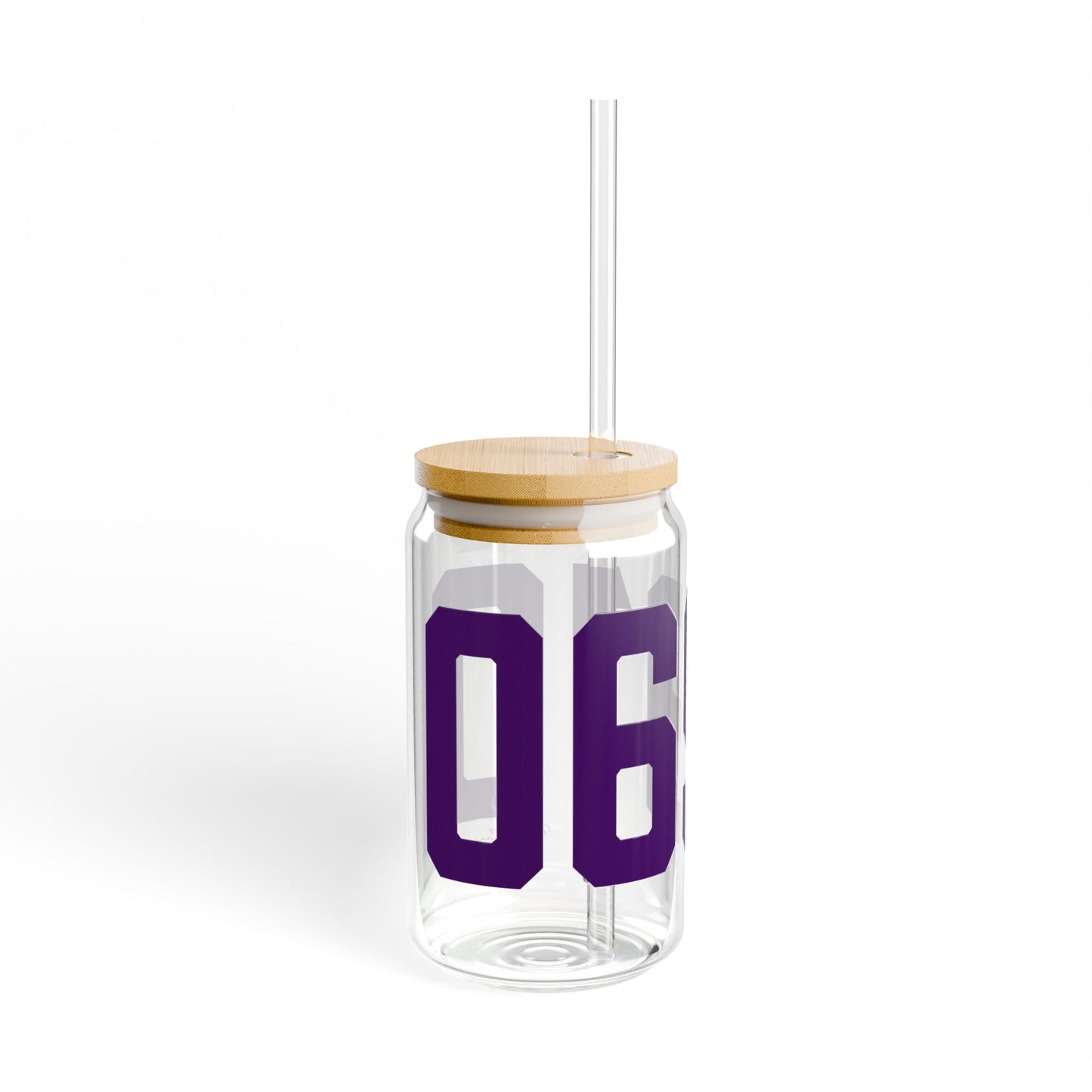 06910 Stamford Connecticut Zip Code Sipper Glass, 16oz