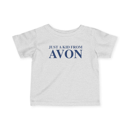 Just a kid from Avon Infant Fine Jersey T-Shirt