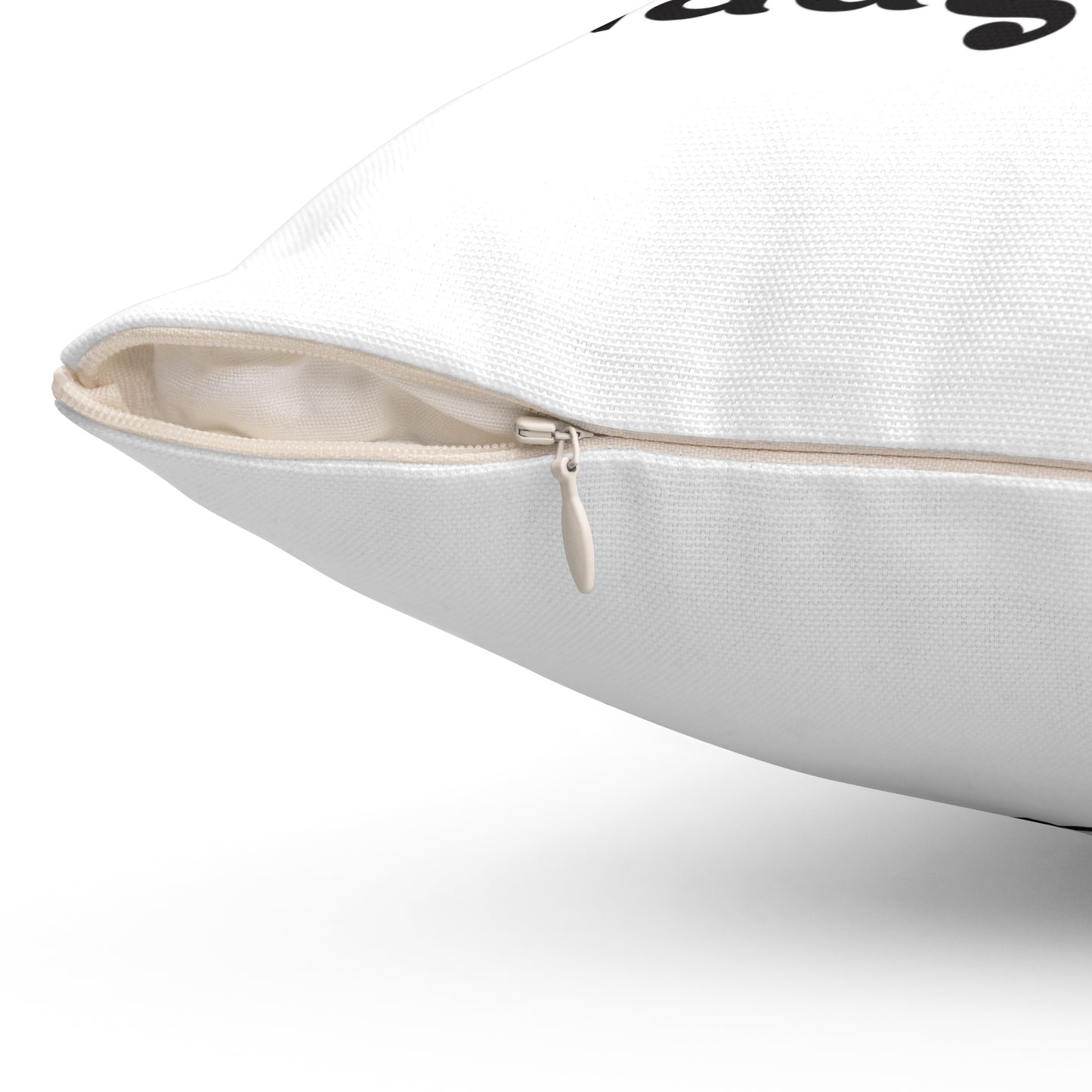 I Clover Naugatuck Spun Polyester Square Pillow