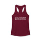 Just a kid from Rowayton Women's Ideal Racerback Tank Top