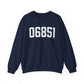 06851 Norwalk CT Zip Code Unisex Heavy Blend™ Crewneck Sweatshirt
