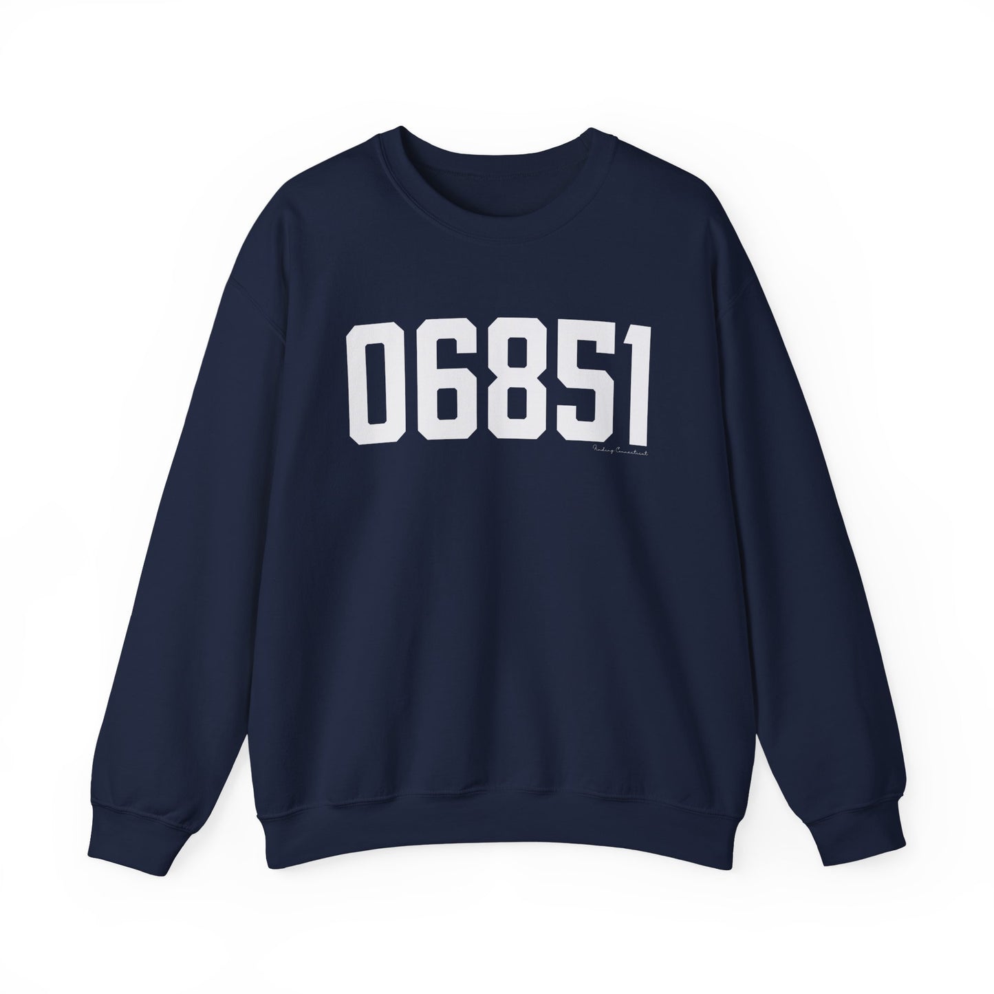06851 Norwalk CT Zip Code Unisex Heavy Blend™ Crewneck Sweatshirt