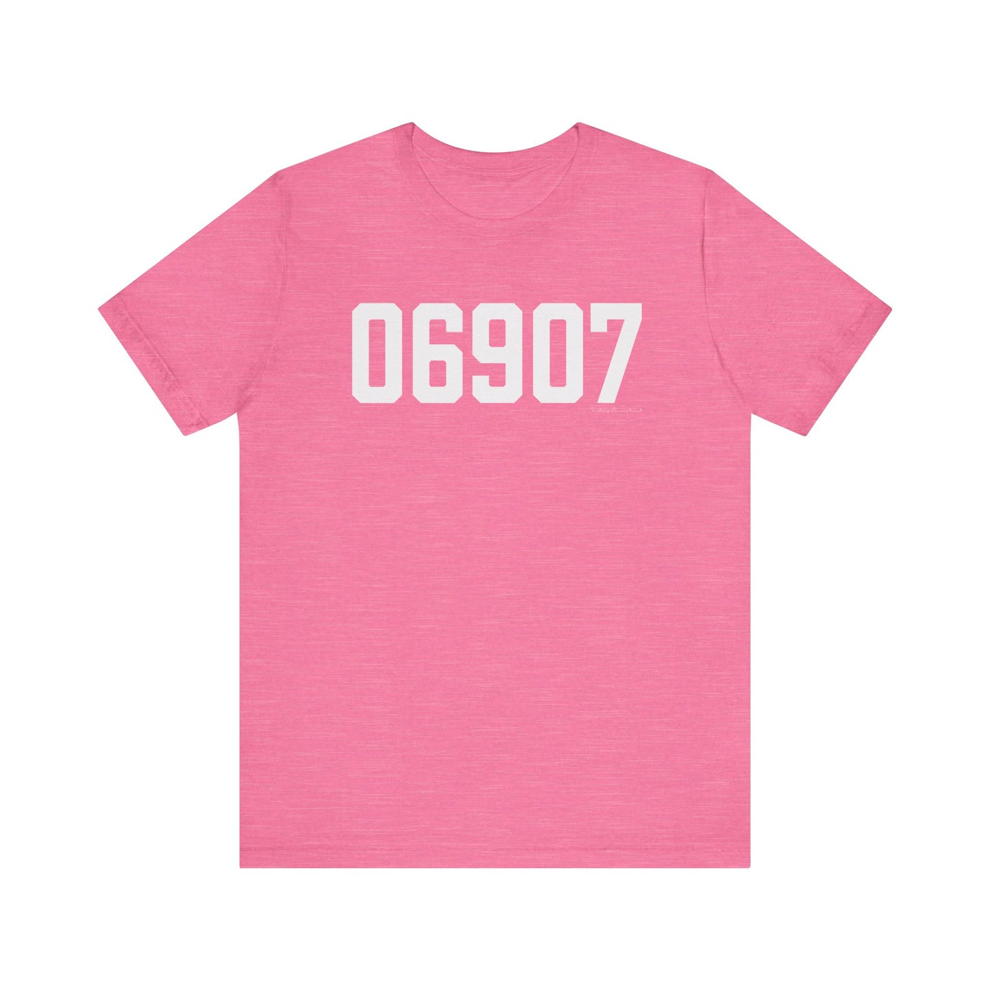 06907 Stamford CT Zip Code Unisex Jersey Short Sleeve T-Shirt