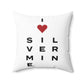 Silvermine Vision Spun Polyester Square Pillow