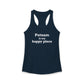 Putnam is My Happy Place Women's Ideal Racerback Tank Top