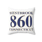 Westbrook 860 Connecticut Spun Polyester Square Pillow