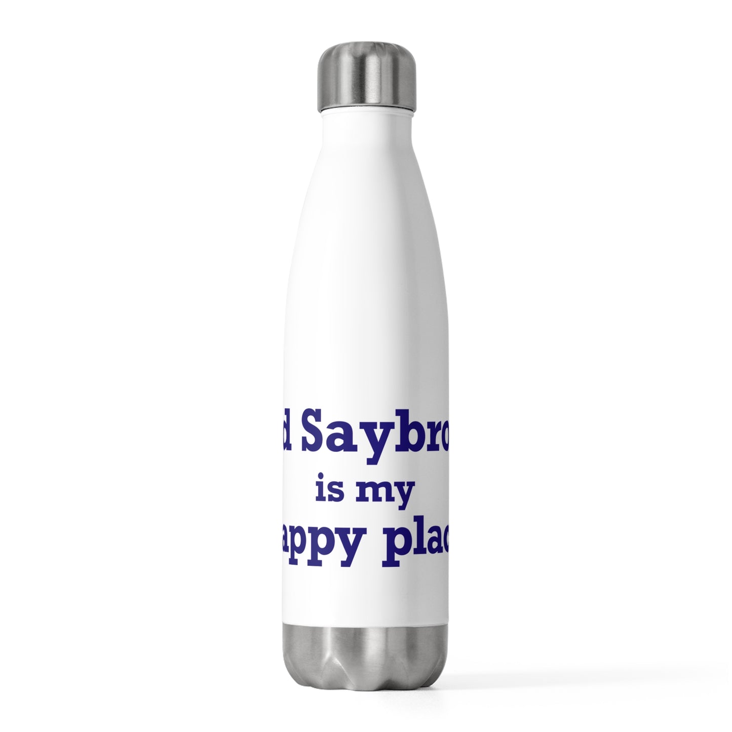 Old Saybrook is My Happy Place 20oz Insulated Bottle