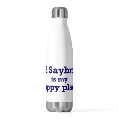 Old Saybrook is My Happy Place 20oz Insulated Bottle