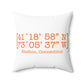 Shelton Coordinates Spun Polyester Square Pillow