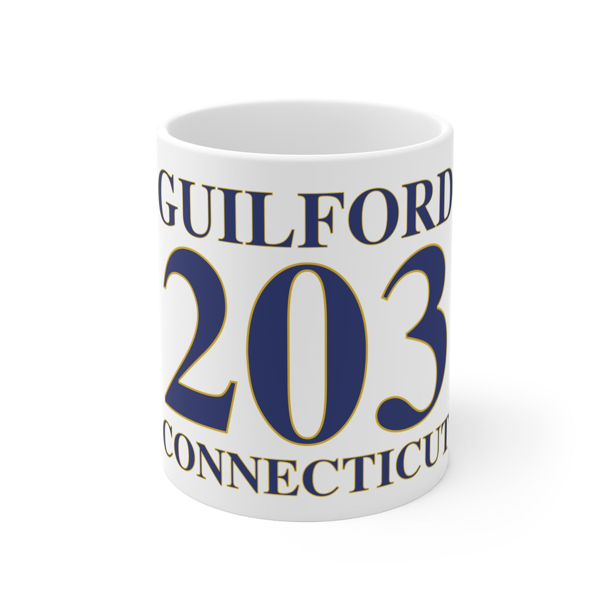 Guilford 203 Connecticut Mug 11oz
