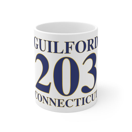 Guilford 203 Connecticut Mug 11oz