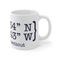 Weston Coordinates Mug 11oz