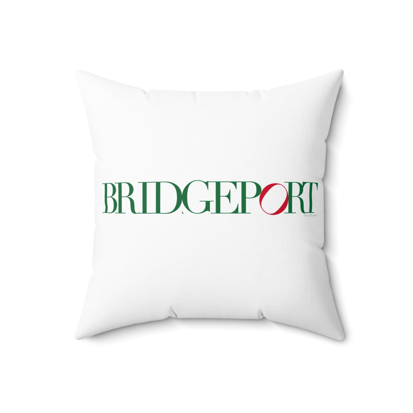 41 Tilt Bridgeport Spun Polyester Square Pillow