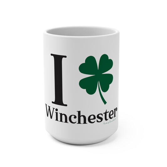 I Clover Winchester Mug 15oz