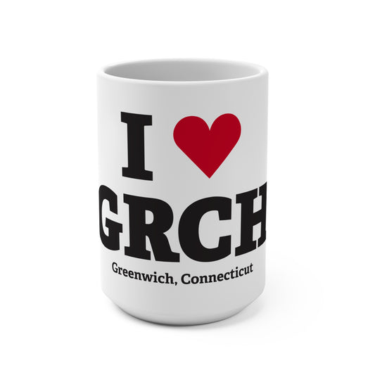 I Heart GRCH Mug 15oz