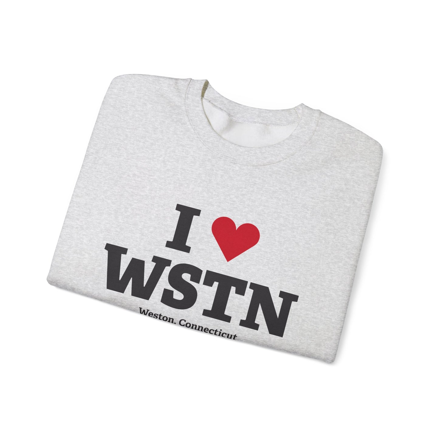 I Heart WSTN Unisex Heavy Blend™ Crewneck Sweatshirt