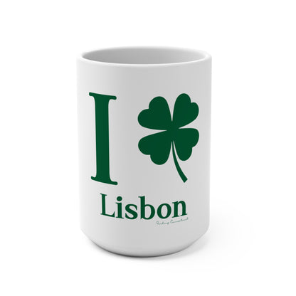 I Clover Lisbon Mug 15oz
