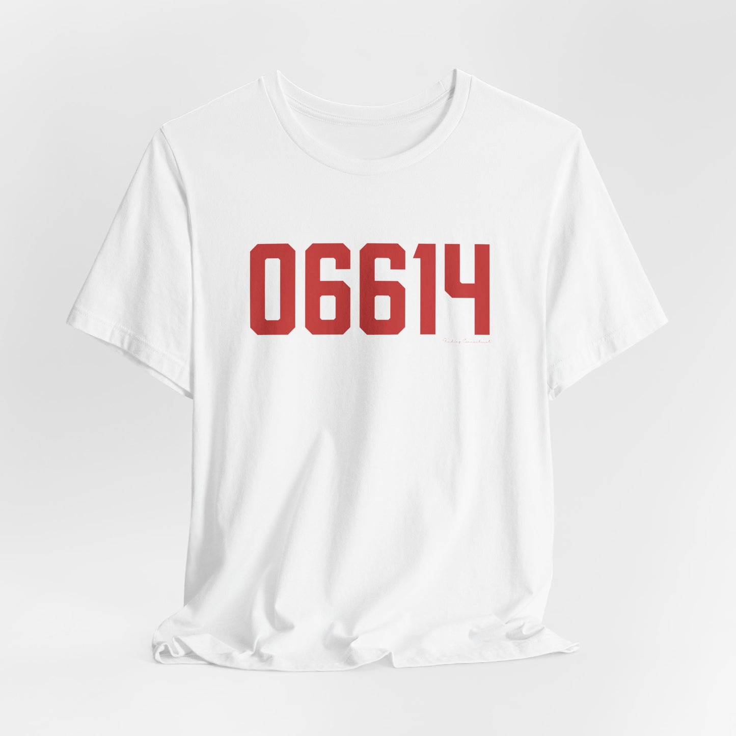06614 - Stratford Connecticut Zip Code Unisex Jersey Short Sleeve T-Shirt