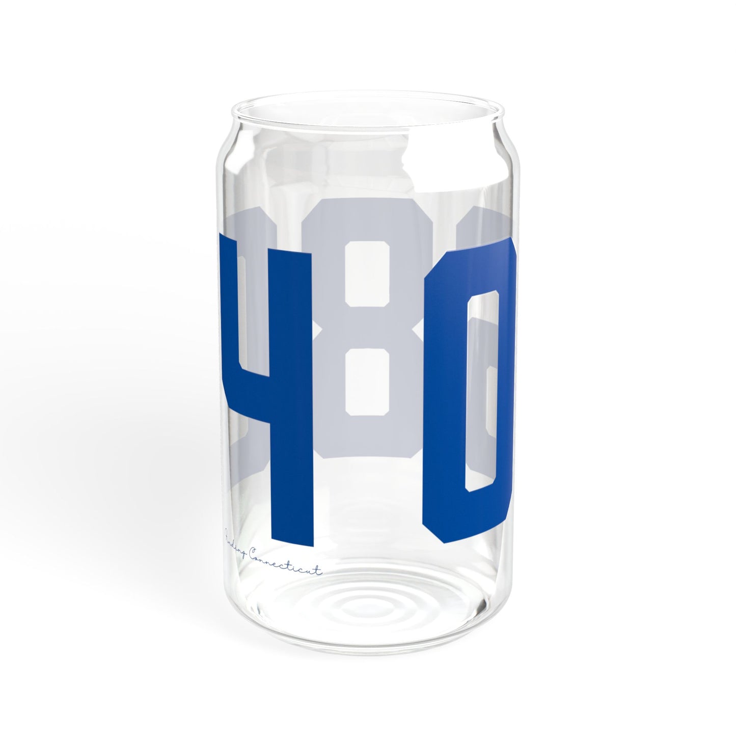 06804 Brookfield Connecticut Zip Code Sipper Glass, 16oz