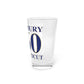 Woodbury 860 Connecticut Pint Glass, 16oz