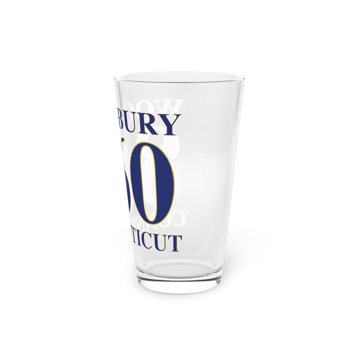 Woodbury 860 Connecticut Pint Glass, 16oz