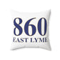 860 East Lyme Spun Polyester Square Pillow