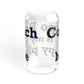 Compo Beach Is My Happy Place Sipper Glass, 16oz