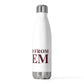 Just a kid from Salem 20oz Insulated Bottle