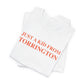 Just a kid from Torrington Unisex Jersey Short Sleeve Tee