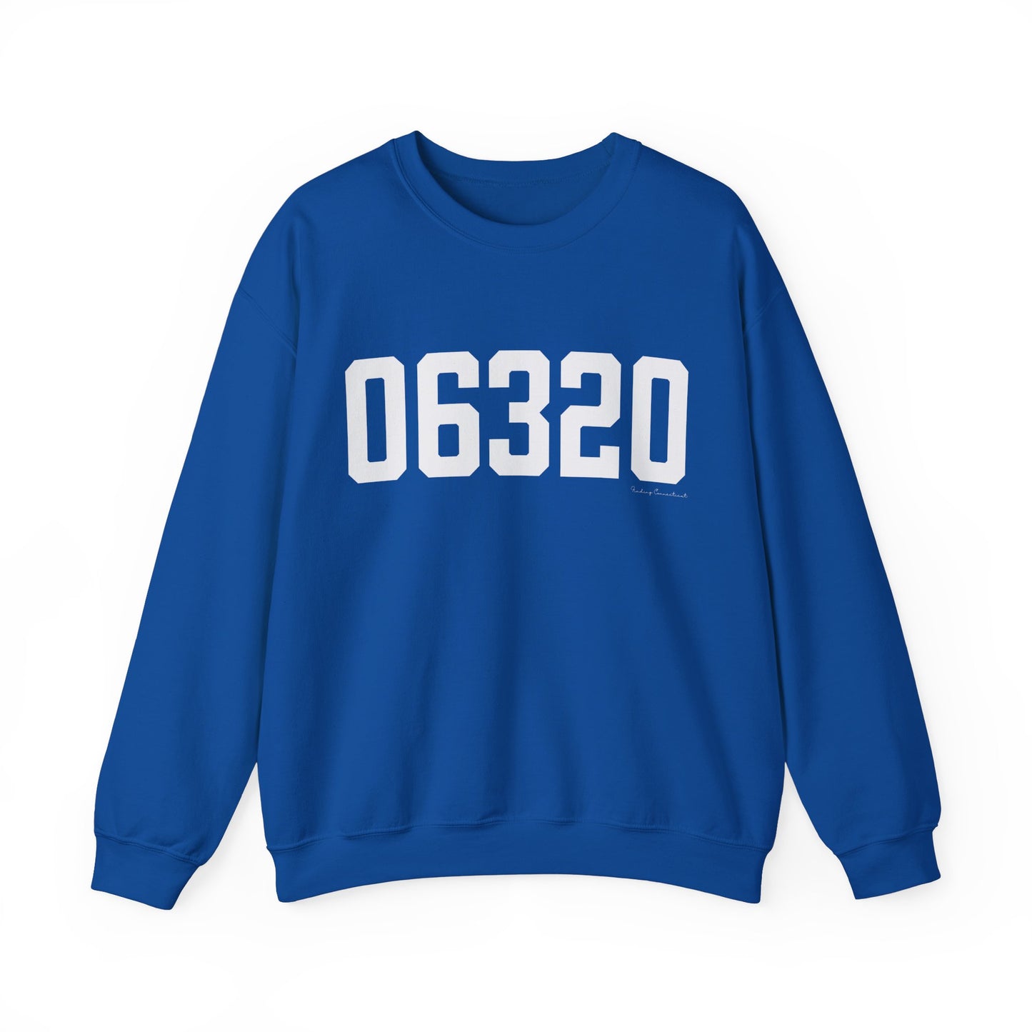 06320 - New London Connecticut Zip Code  Unisex Heavy Blend™ Crewneck Sweatshirt