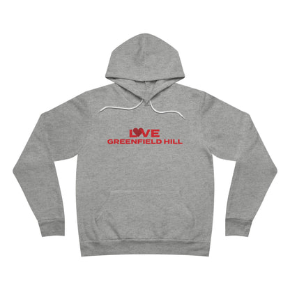 Love Greenfield Hill Unisex Sponge Fleece Pullover Hoodie