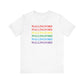 Wallingford Pride Unisex Jersey Short Sleeve Tee