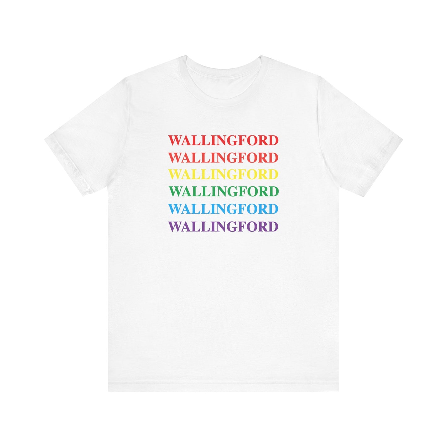 Wallingford Pride Unisex Jersey Short Sleeve Tee