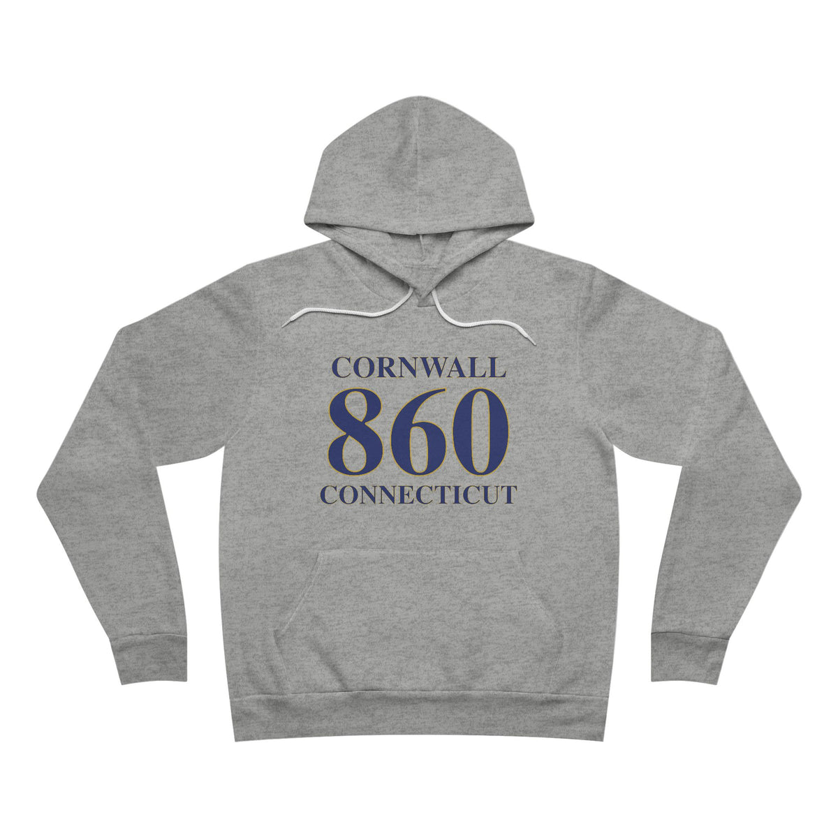 Cornwall 860 Connecticut Unisex Sponge Fleece Pullover Hoodie