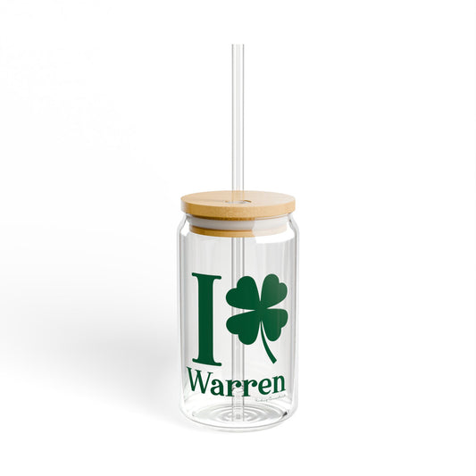 I Clover Warren Sipper Glass, 16oz
