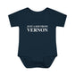 Just a kid from Vernon Infant Baby Rib Bodysuit