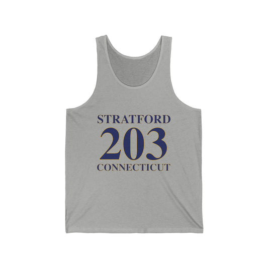 Stratford 203 Connecticut Unisex Jersey Tank