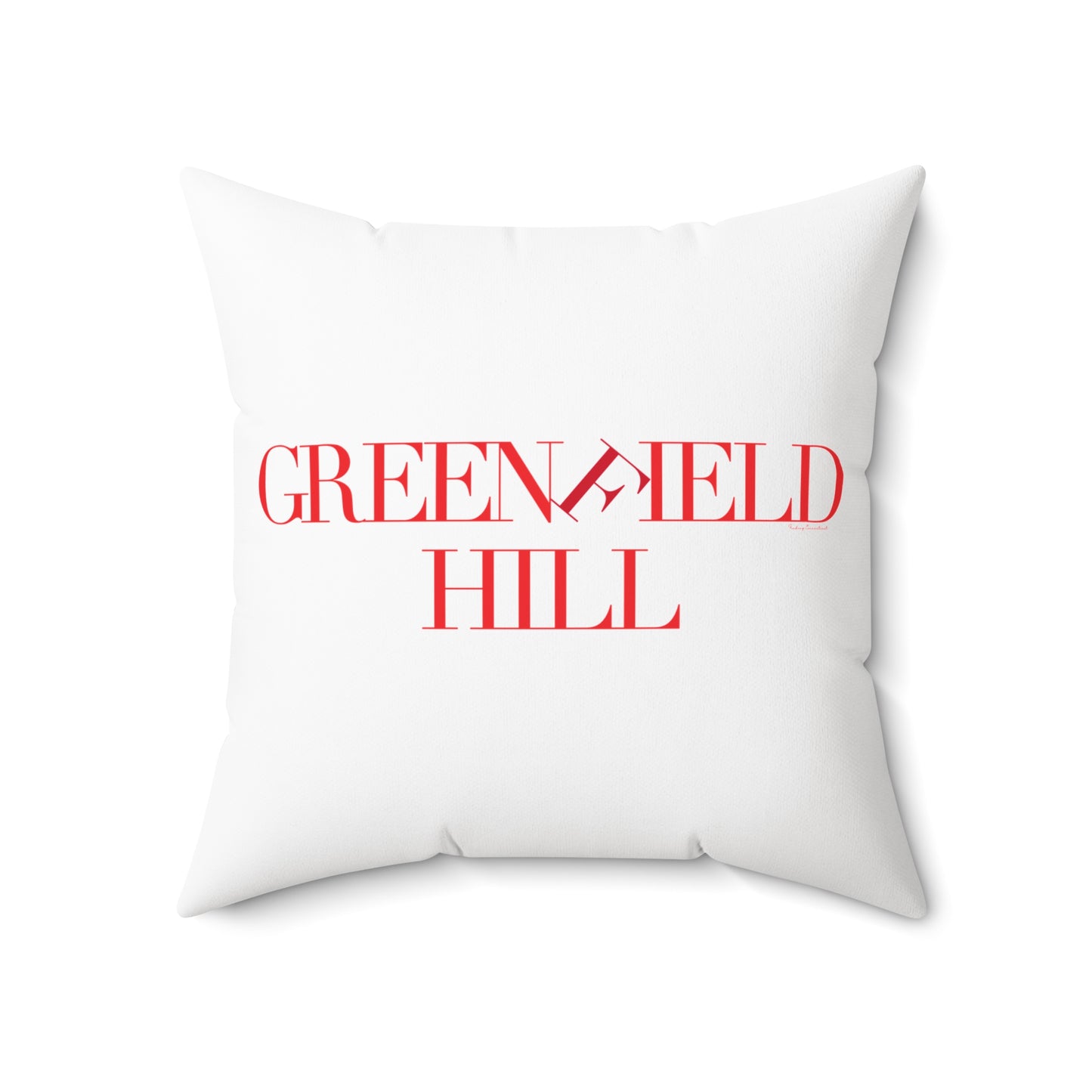 41 Tilt Greenfield Hill Spun Polyester Square Pillow