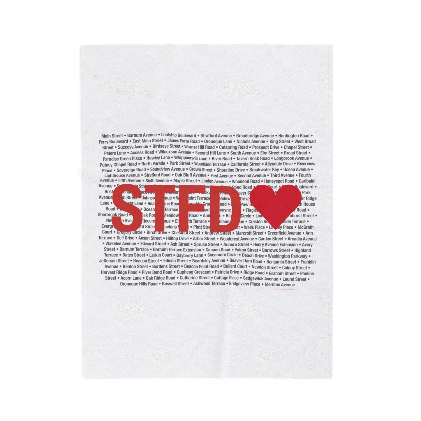 Stratford Love Velveteen Plush Blanket