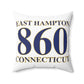 East Hampton 860 Connecticut Spun Polyester Square Pillow