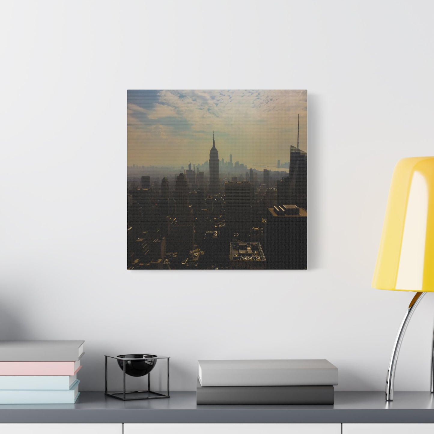 NYC Skyline Matte Canvas, Stretched, 1.25"